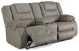 McCade Reclining Loveseat with Console - Aras Mattress And Furniture(Las Vegas, NV)