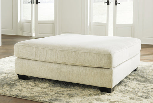 Rawcliffe Oversized Accent Ottoman - Aras Mattress And Furniture(Las Vegas, NV)