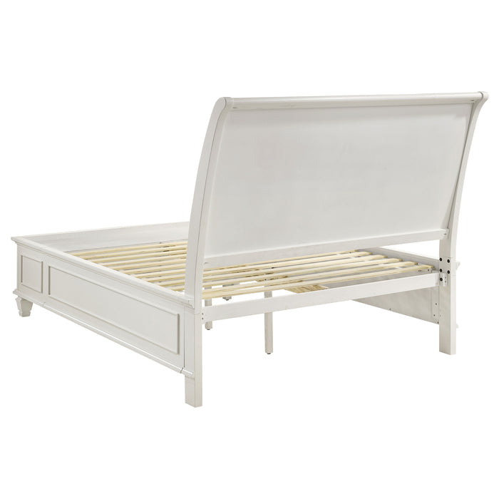 Sandy Beach Panel Platform Storage Bed