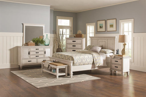 Franco Storage Platform 4-Piece Eastern King Bedroom Set - Aras Mattress And Furniture(Las Vegas, NV)