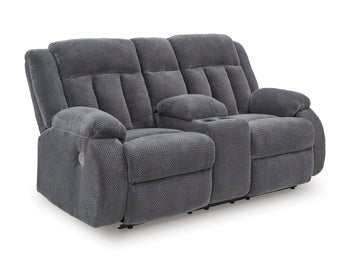 Observation Power Reclining Loveseat with Console