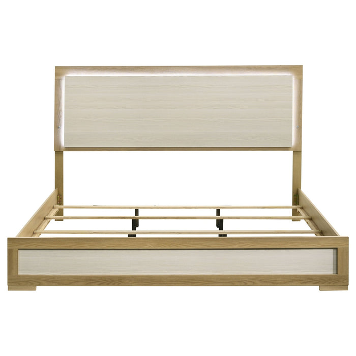 Hyland Panel Bed with LED Lighting