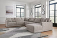 Katany Sectional with Chaise - Aras Mattress And Furniture(Las Vegas, NV)