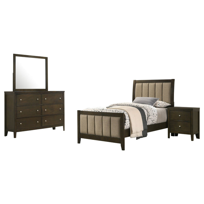 Wilkes 4 & 5 Piece E.King, Queen, Twin, & Full Bedroom Set