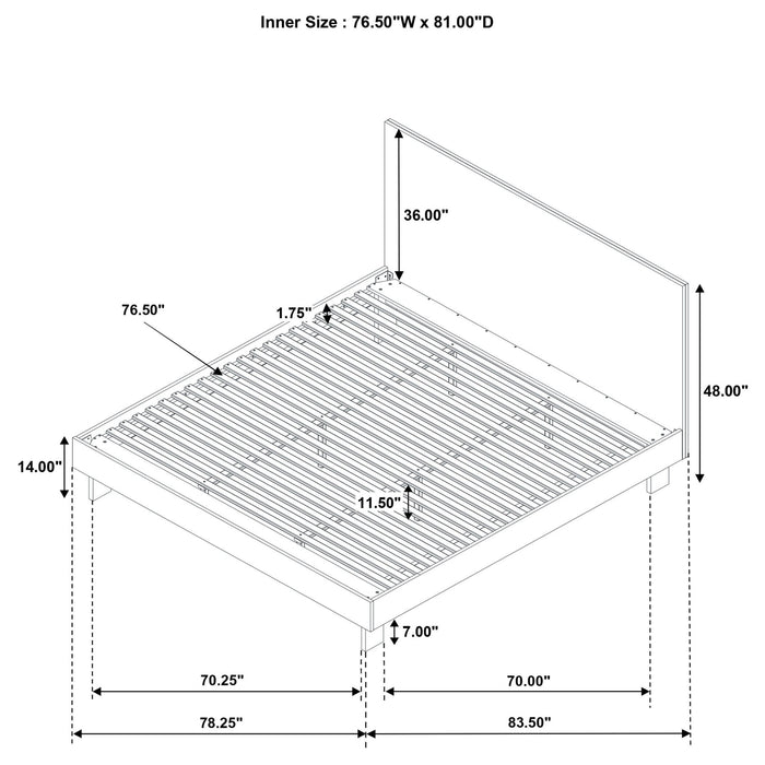 Glenwood Eastern King & Queen Bed