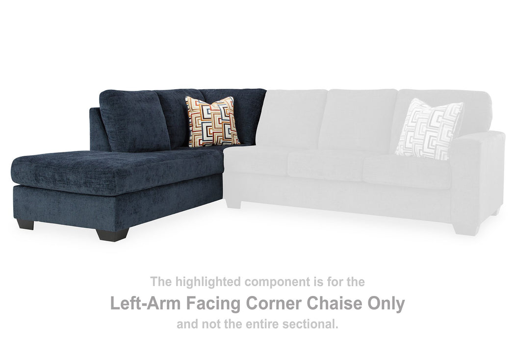 Aviemore Sectional with Chaise - Aras Mattress And Furniture(Las Vegas, NV)