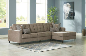 Flintshire 2-Piece Sectional with Chaise - Aras Mattress And Furniture(Las Vegas, NV)
