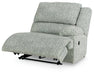 McClelland Reclining Sectional Loveseat with Console - Aras Mattress And Furniture(Las Vegas, NV)