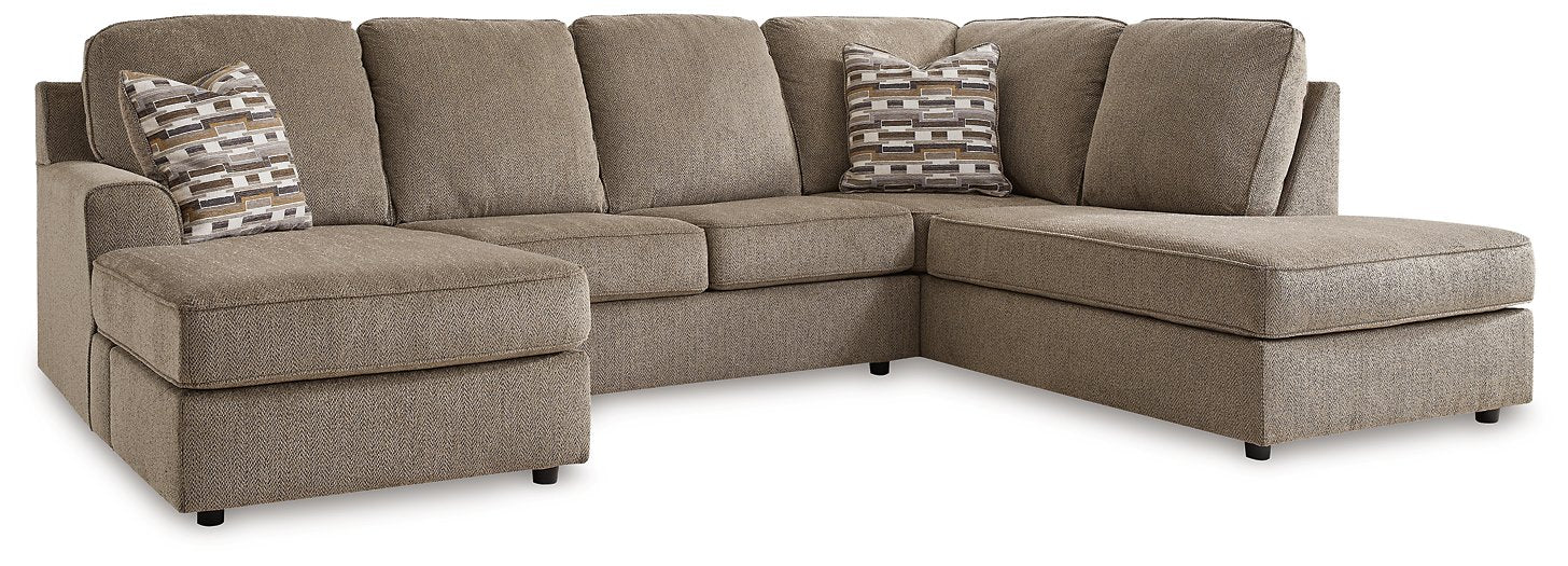 O'Phannon 2-Piece Sectional with Chaise - Aras Mattress And Furniture(Las Vegas, NV)