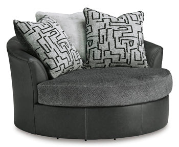 Brixley Pier Oversized Swivel Accent Chair - Aras Mattress And Furniture(Las Vegas, NV)