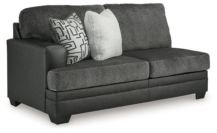 Brixley Pier Sectional with Chaise - Aras Mattress And Furniture(Las Vegas, NV)