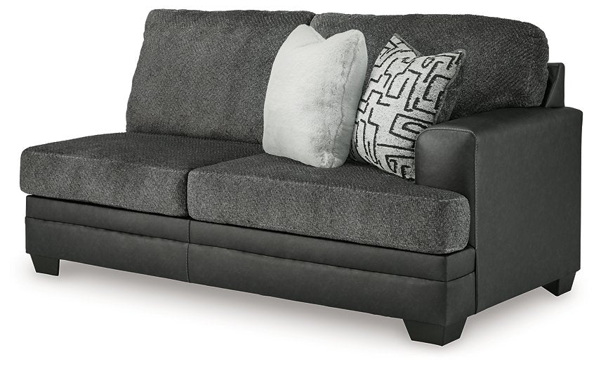 Brixley Pier Sectional with Chaise - Aras Mattress And Furniture(Las Vegas, NV)