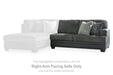 Brixley Pier Sectional with Chaise - Aras Mattress And Furniture(Las Vegas, NV)