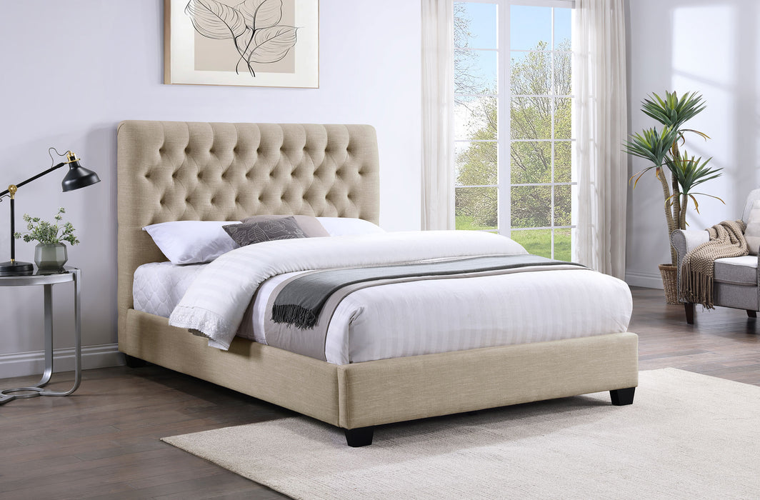 Chloe Panel Bed