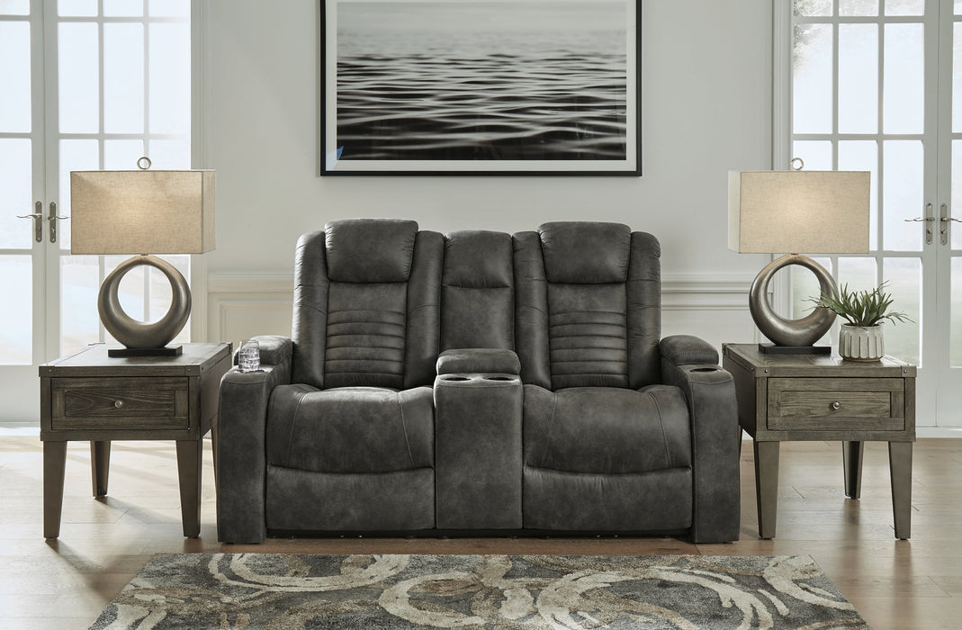 Soundcheck Power Reclining Loveseat with Console - Aras Mattress And Furniture(Las Vegas, NV)