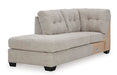 Mahoney 2-Piece Sleeper Sectional with Chaise - Aras Mattress And Furniture(Las Vegas, NV)