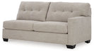 Mahoney 2-Piece Sleeper Sectional with Chaise - Aras Mattress And Furniture(Las Vegas, NV)