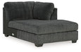 Biddeford 2-Piece Sleeper Sectional with Chaise - Aras Mattress And Furniture(Las Vegas, NV)