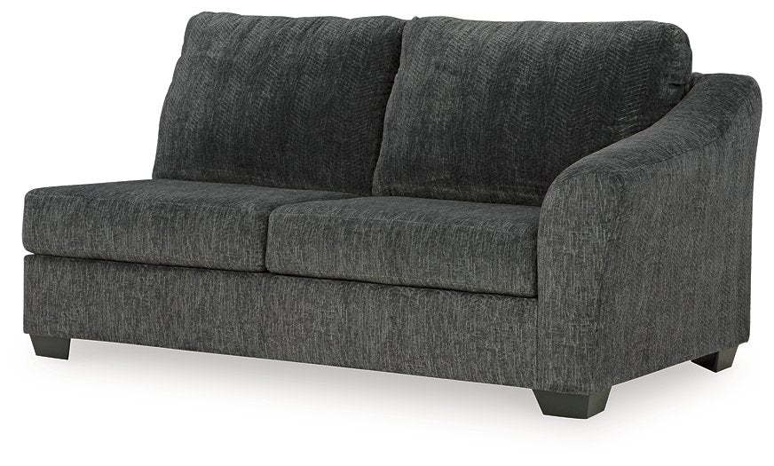 Biddeford 2-Piece Sleeper Sectional with Chaise - Aras Mattress And Furniture(Las Vegas, NV)