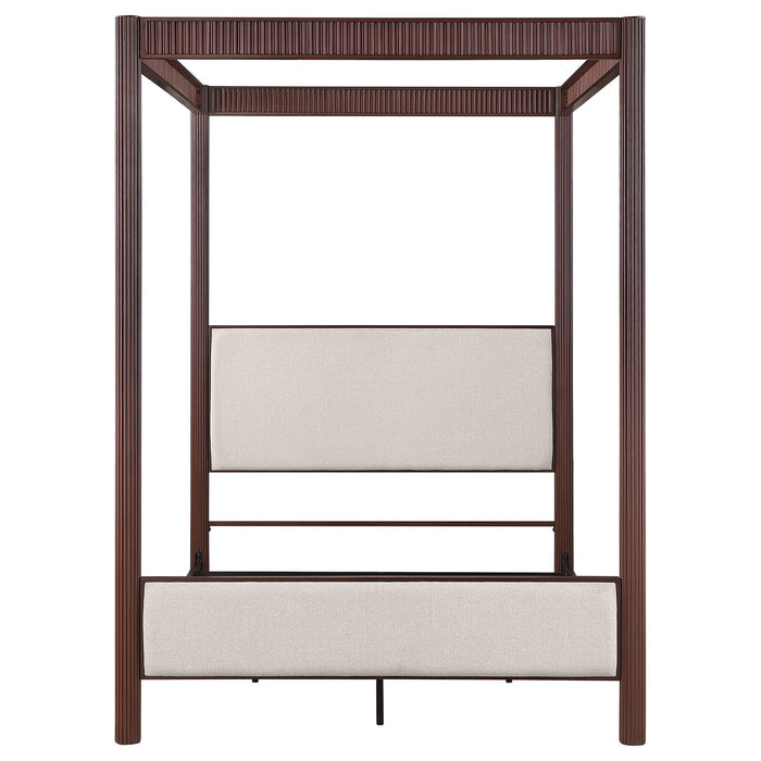 Zimmerlee Canopy Panel Bed
