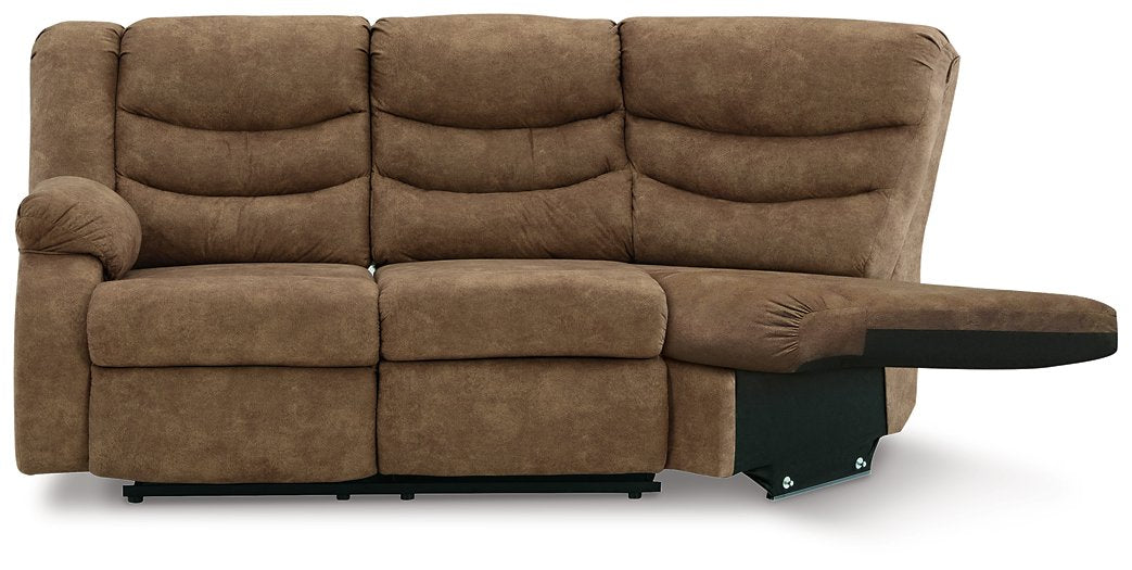 Partymate 2-Piece Reclining Sectional - Aras Mattress And Furniture(Las Vegas, NV)