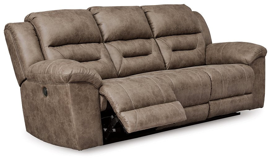 Stoneland Power Reclining Sofa - Aras Mattress And Furniture(Las Vegas, NV)