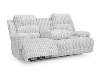 Rhines Falls Power Reclining Sofa with Drop Down Table