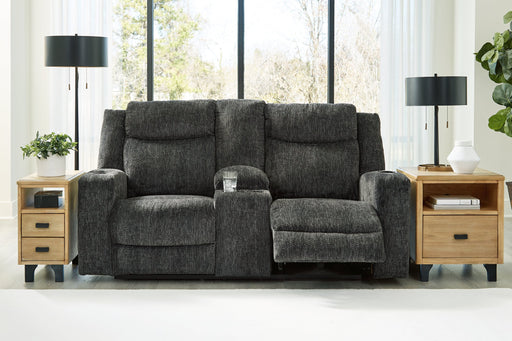 Martinglenn Reclining Loveseat with Console - Aras Mattress And Furniture(Las Vegas, NV)