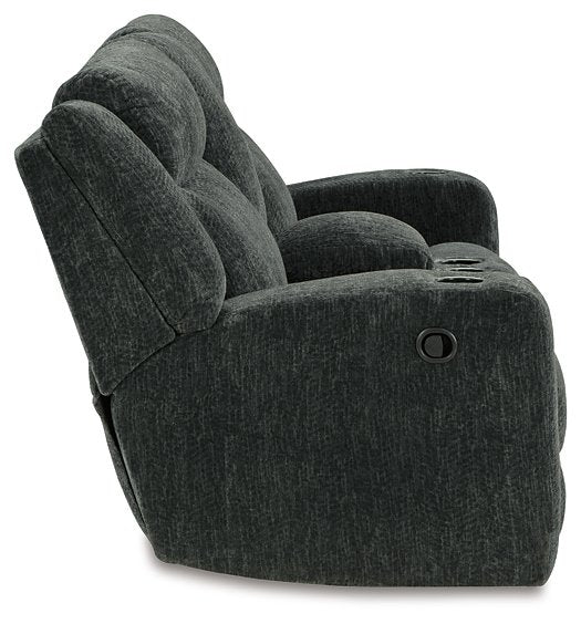 Martinglenn Reclining Loveseat with Console - Aras Mattress And Furniture(Las Vegas, NV)