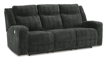 Martinglenn Power Reclining Sofa with Drop Down Table - Aras Mattress And Furniture(Las Vegas, NV)