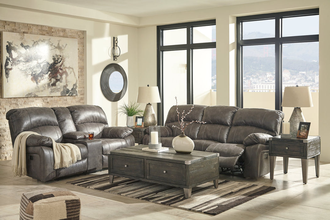 Dunwell Power Reclining Sofa - Aras Mattress And Furniture(Las Vegas, NV)