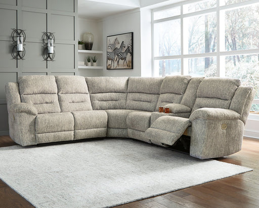 Family Den Power Reclining Sectional - Aras Mattress And Furniture(Las Vegas, NV)