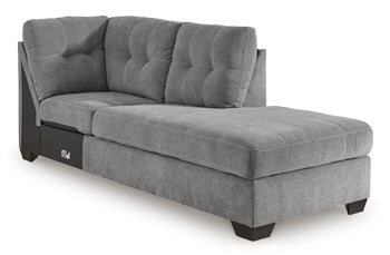 Marleton 2-Piece Sleeper Sectional with Chaise - Aras Mattress And Furniture(Las Vegas, NV)