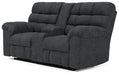 Wilhurst Reclining Loveseat with Console - Aras Mattress And Furniture(Las Vegas, NV)