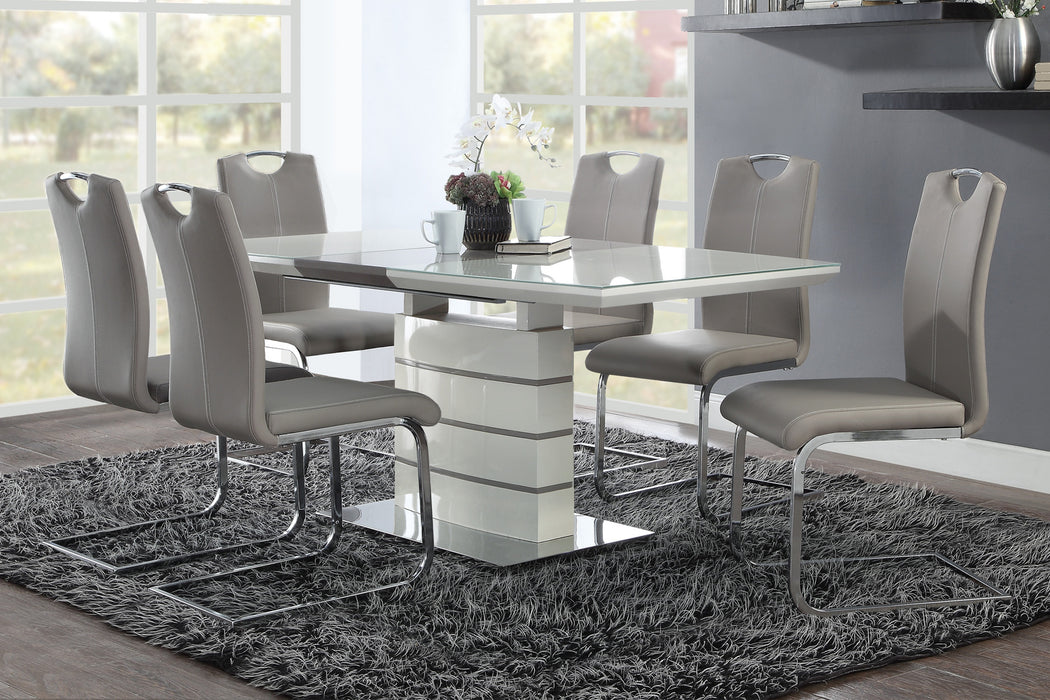 Glissand Collection 7 PCS Dining Table 5599-71/55995