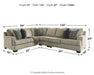 Bovarian Sectional - Aras Mattress And Furniture(Las Vegas, NV)