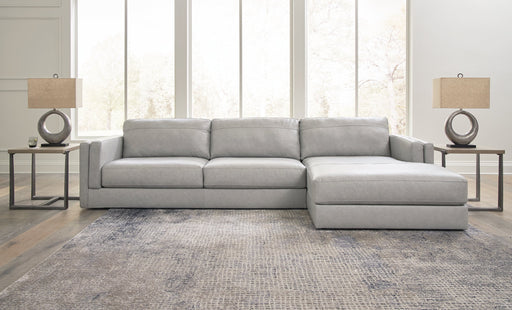 Amiata Sectional with Chaise - Aras Mattress And Furniture(Las Vegas, NV)