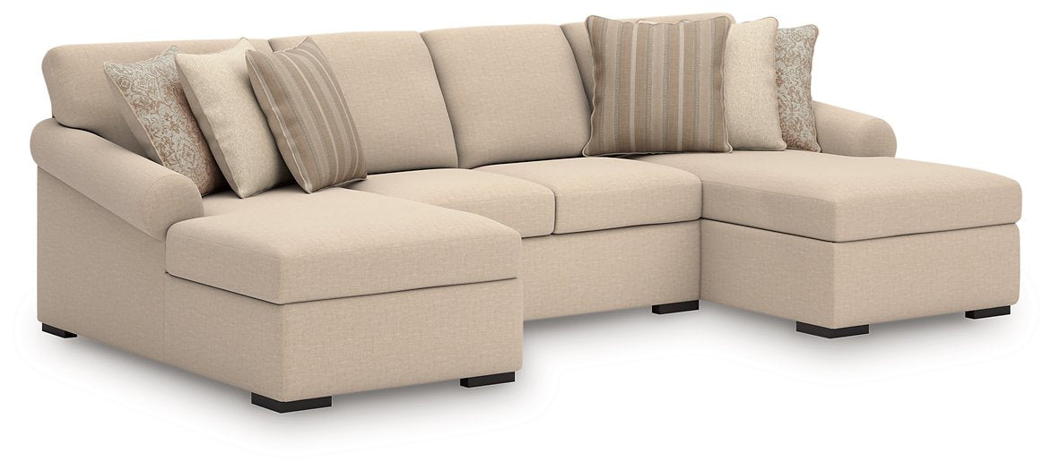 LadyMae Sectional with Chaise - Aras Mattress And Furniture(Las Vegas, NV)