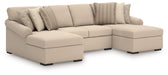 LadyMae Sectional with Chaise - Aras Mattress And Furniture(Las Vegas, NV)