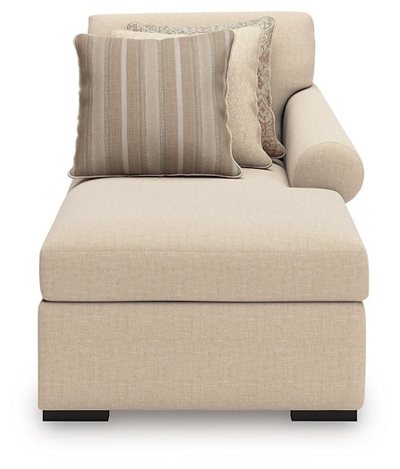 LadyMae Sectional with Chaise - Aras Mattress And Furniture(Las Vegas, NV)