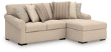 LadyMae Sectional with Chaise - Aras Mattress And Furniture(Las Vegas, NV)