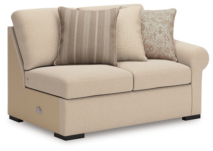 LadyMae Sectional with Chaise - Aras Mattress And Furniture(Las Vegas, NV)