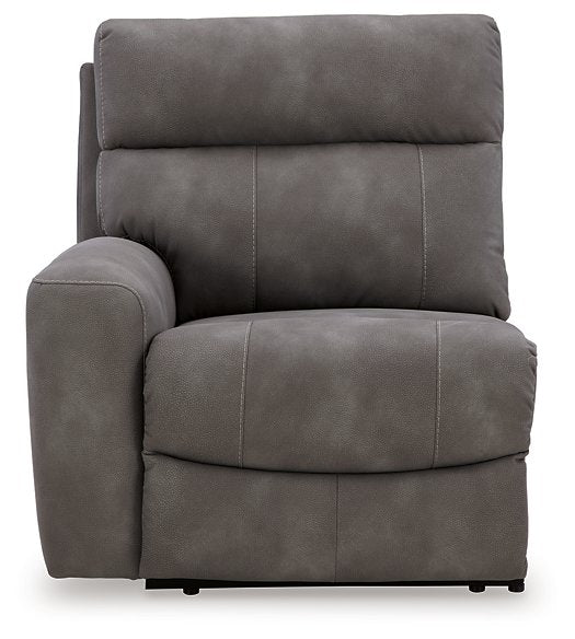 Next-Gen DuraPella Power Reclining Sectional Loveseat with Console - Aras Mattress And Furniture(Las Vegas, NV)