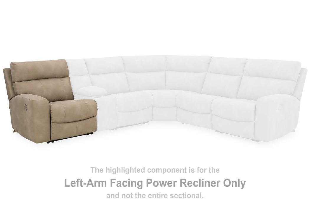 Next-Gen DuraPella Power Reclining Sectional Loveseat - Aras Mattress And Furniture(Las Vegas, NV)