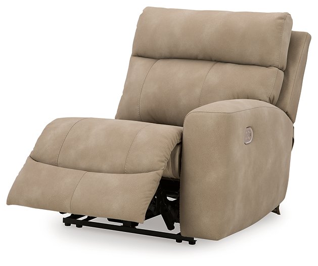 Next-Gen DuraPella Power Reclining Sectional Loveseat with Console - Aras Mattress And Furniture(Las Vegas, NV)