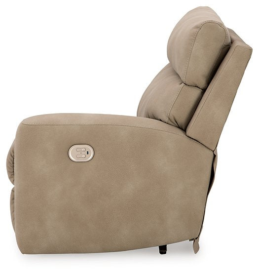 Next-Gen DuraPella Power Reclining Sectional Loveseat with Console - Aras Mattress And Furniture(Las Vegas, NV)