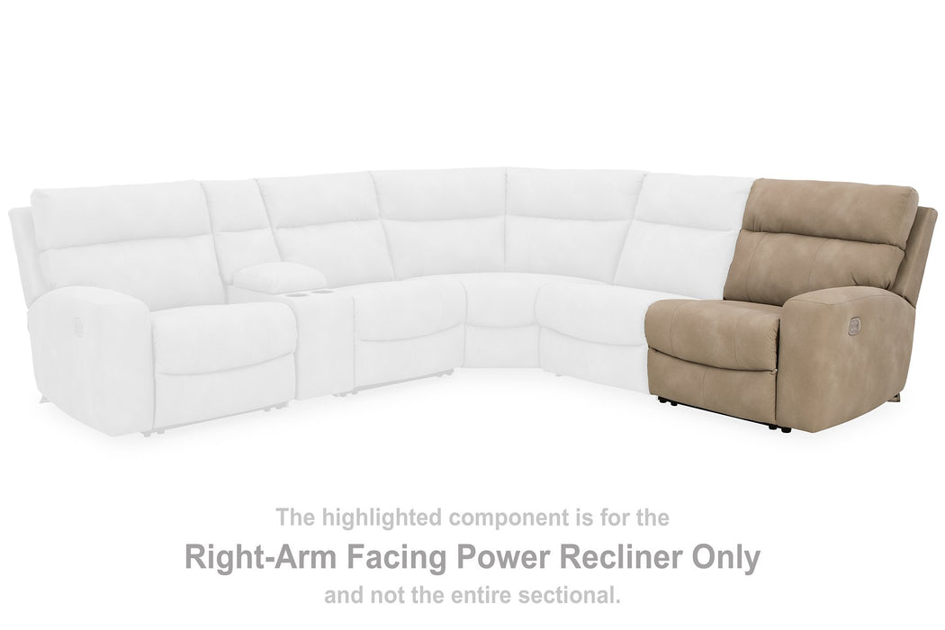 Next-Gen DuraPella Power Reclining Sectional Loveseat - Aras Mattress And Furniture(Las Vegas, NV)