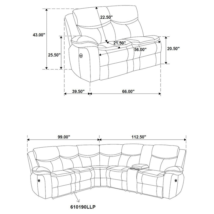 Sycamore Reclining Sectionals
