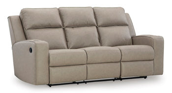 Lavenhorne Reclining Sofa with Drop Down Table - Aras Mattress And Furniture(Las Vegas, NV)
