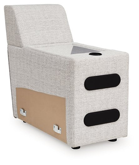 Modmax II Power Reclining Sectional with Audio Consoles - Aras Mattress And Furniture(Las Vegas, NV)